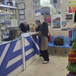 بازدید مسئول گسترش و مسئول نظارت بر درمان شهرستان "