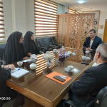 " جلسه بین بخشی پرسنل شبکه بهداشت و درمان با شهرداری محترم شهر اژیه "