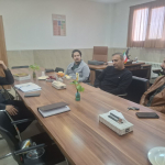 " برگزاری جلسه برون بخشی مدیر شبکه با دهیار و مسئول فنی داروخانه اسلام آباد "