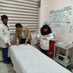 ⭕️بازدید شبانه مدیریت شبکه بهداشت و درمان شهرستان هرند از مرکز خدمات جامع سلامت اژیه