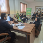 جلسه هماهنگی بسیج همگانی اموزش تغذیه سالم با عنوان نانوسلامت