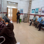 گزارش فعالیت آموزش بهداشت حرفه‌ای و انجام معاینات طب کار کشاورزان روستای هاشم‌آباد