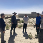 " بازدید از روند اجرای طرح مبارزه با مخزن بیماری سالک شهرستان هرند در کانون اژیه (قمشان)"