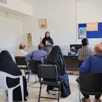 جلسه آموزش گروهی با هدف افزایش آگاهی عمومی در خصوص مضرات مصرف دخانیات و ترویج سبک زندگی سالم