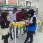 بازدید مشترک به مناسبت هفته ملی بدون دخانیات و تشدید نظارت بر مراکز تهیه و توزیع مواد غذایی در شهرستان هرند