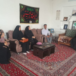 " حضور در منزل شهیدمهدی قاسمی به مناسبت هفته ملی کودک ، بانوان "